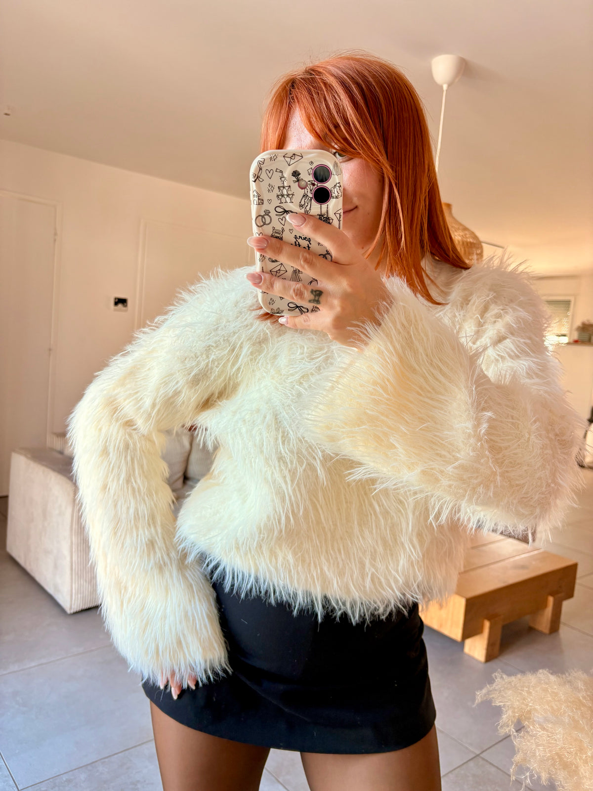 Pull duveteux